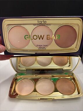 tarte Glow Bar Shape Tape Highlight & Bronzer Palette